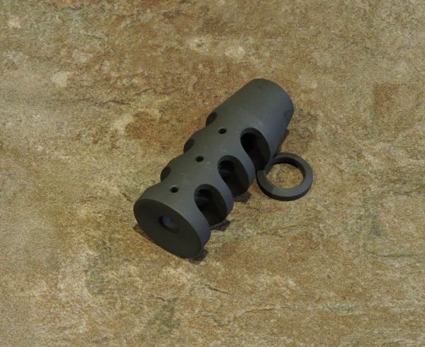COMPETITION  300/308 Muzzle Brake COMPENSATOR 5/8X24 TPI Stainless 